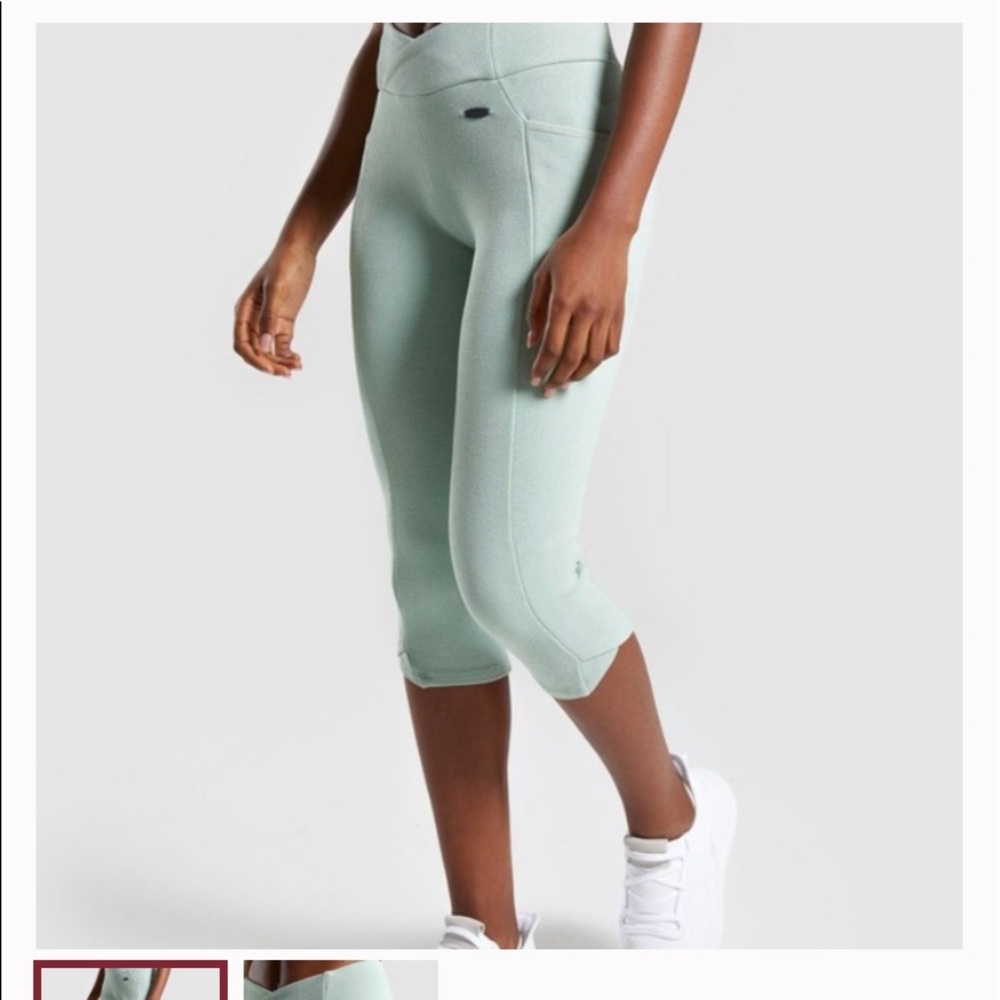 Gymshark Poise cropped leggings